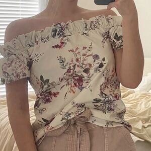 Antonio Melani Lynn Blouse Off The Shoulder XS NWOT